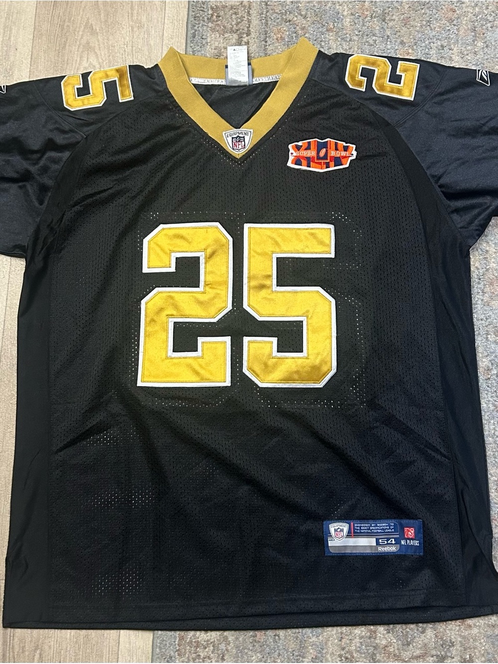 NFL Black and Gold #25 Jersey